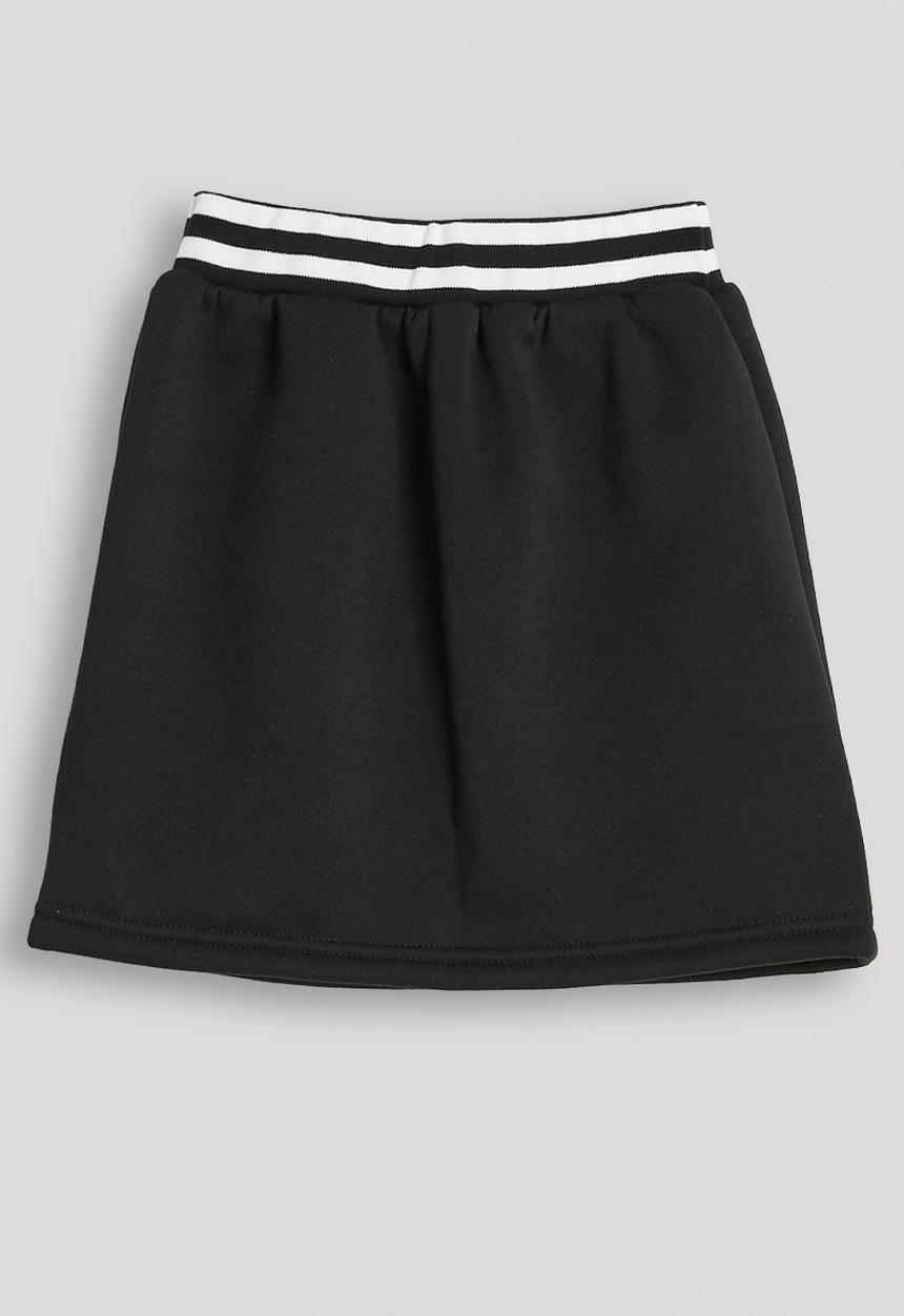 Pop Candy - Baseball jacket and skirt - black/white