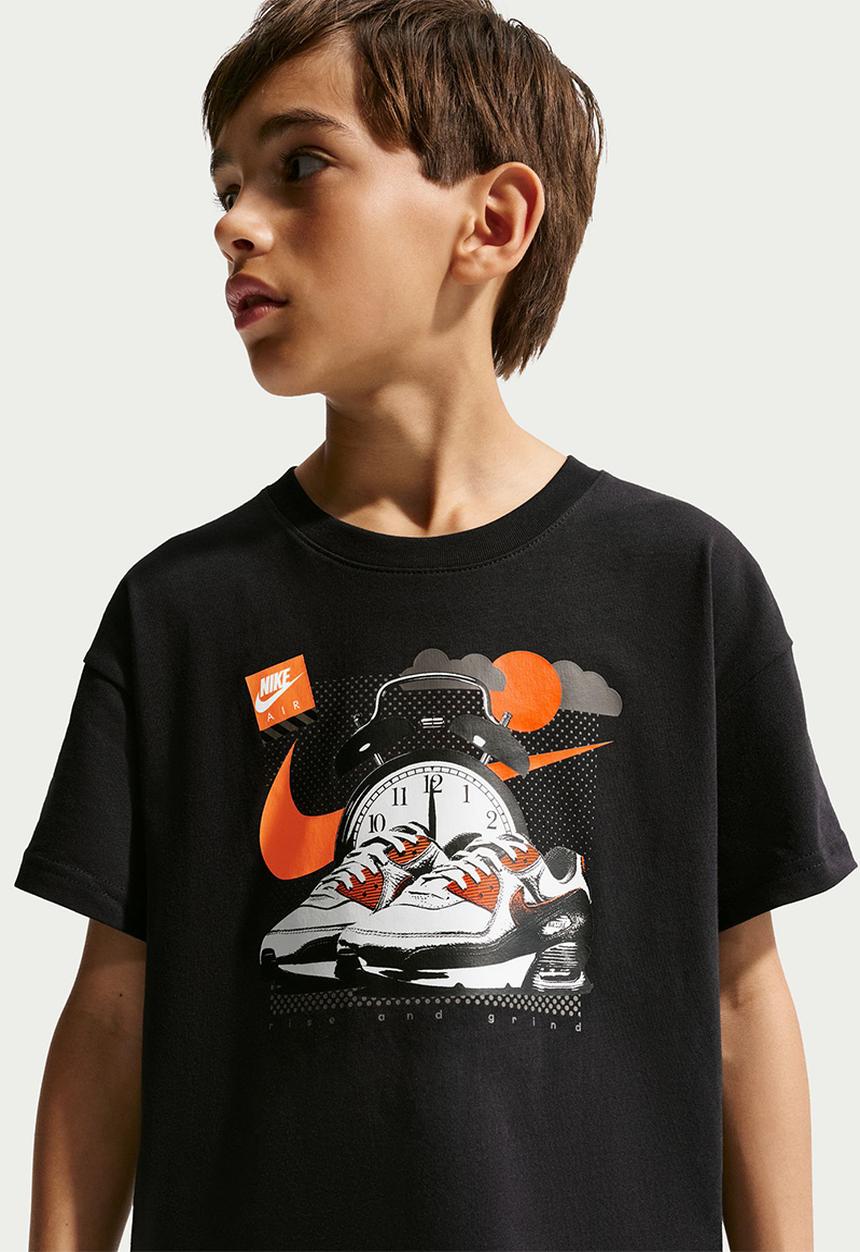 Nike - Kids Nike Sportswear Photo Rise Tee - Black