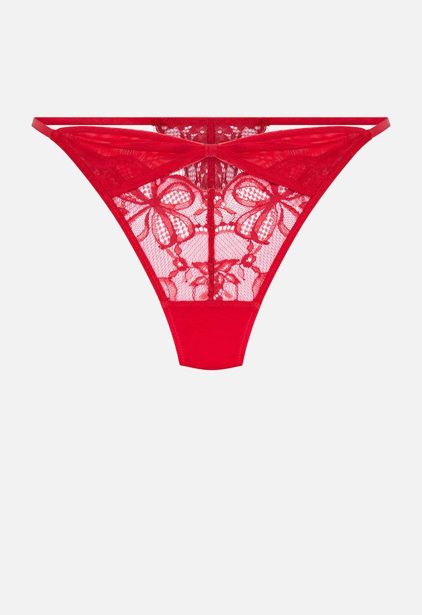 Hunkemoller - Marianna hl string tr - chili pepper
