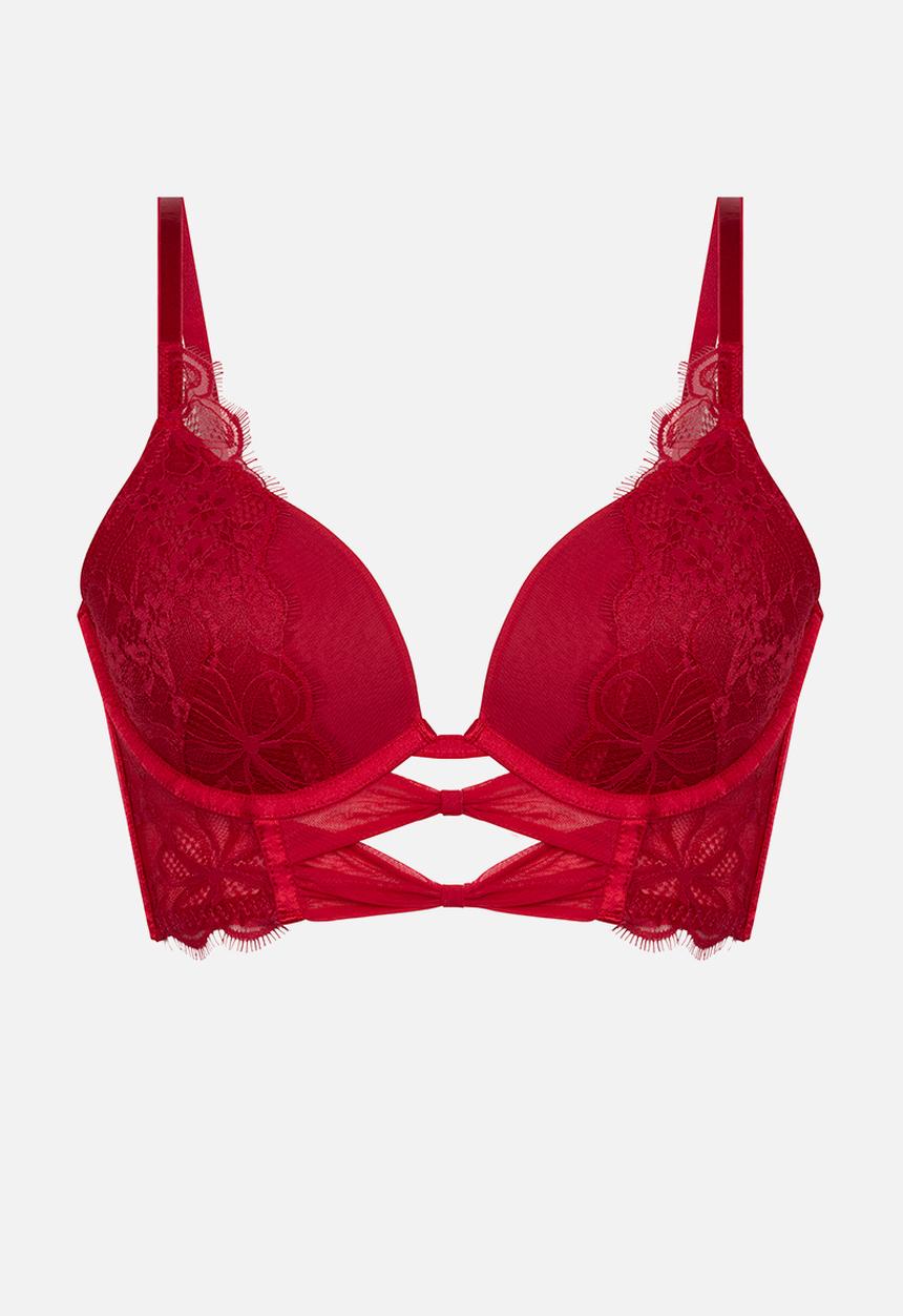 Hunkemoller - Marianna pp push ll - chili pepper