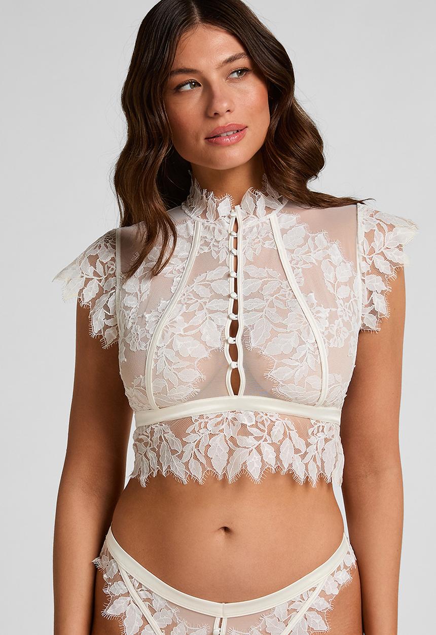 Hunkemoller - Amelia bralette - snow white