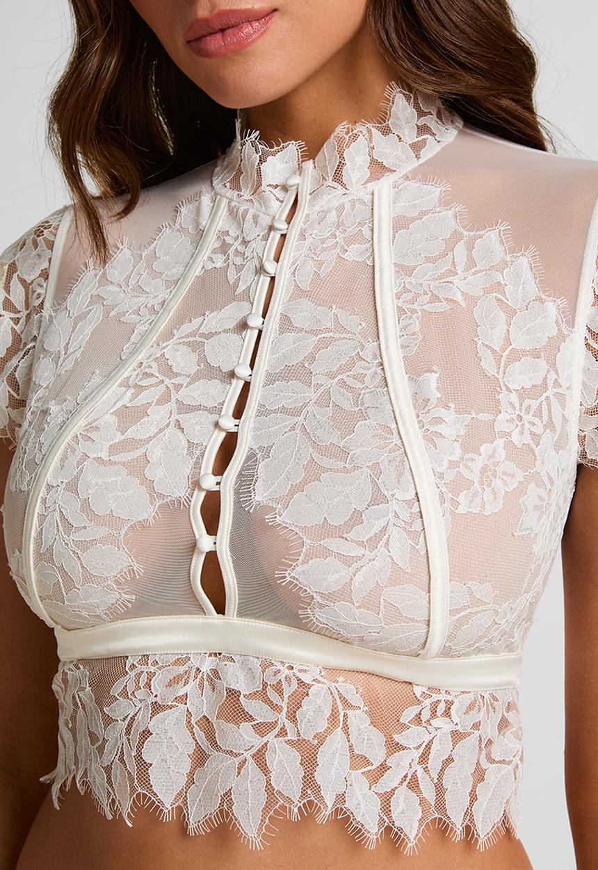 Hunkemoller - Amelia bralette - snow white