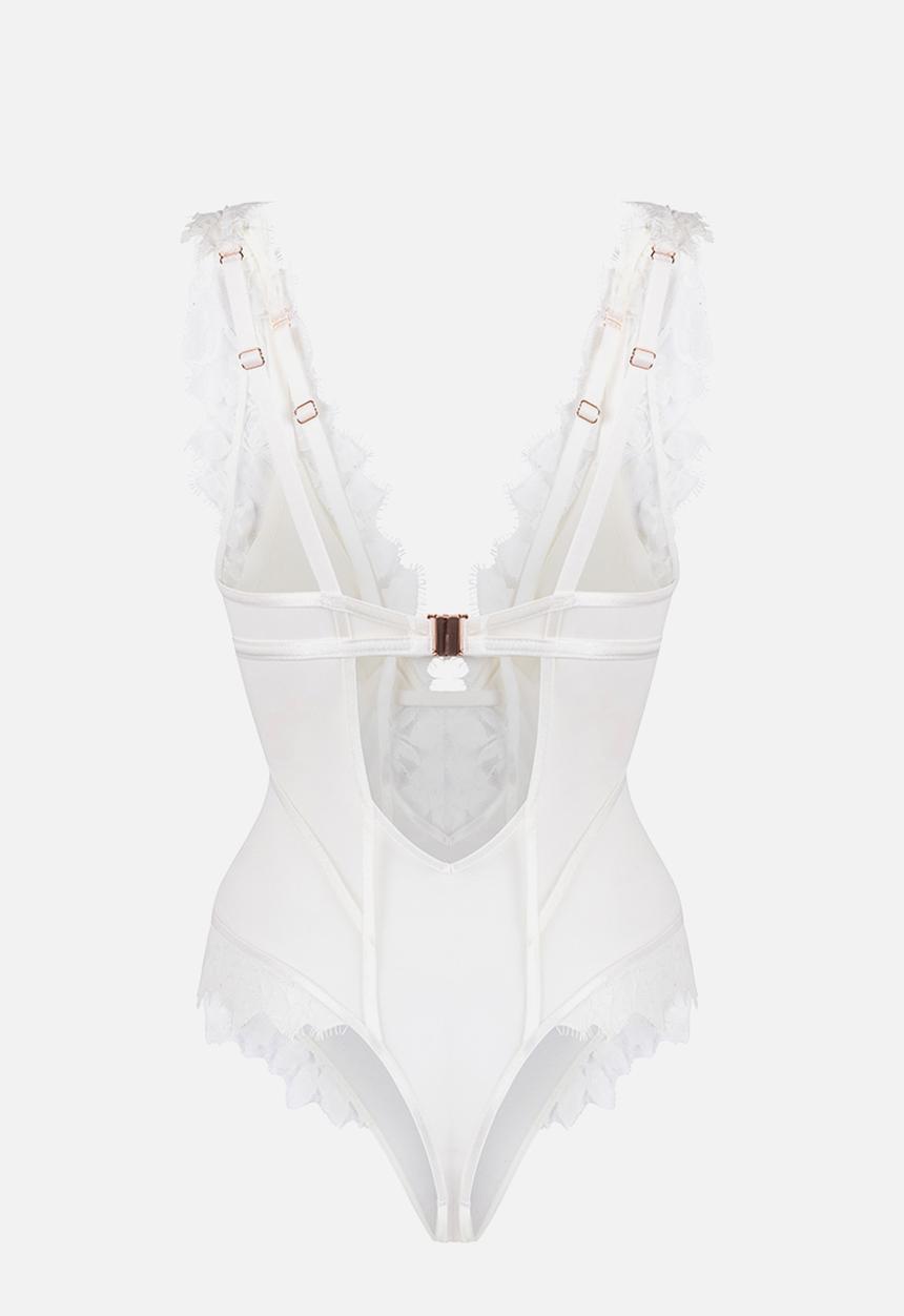 Hunkemoller - Grace bodysuit - snow white