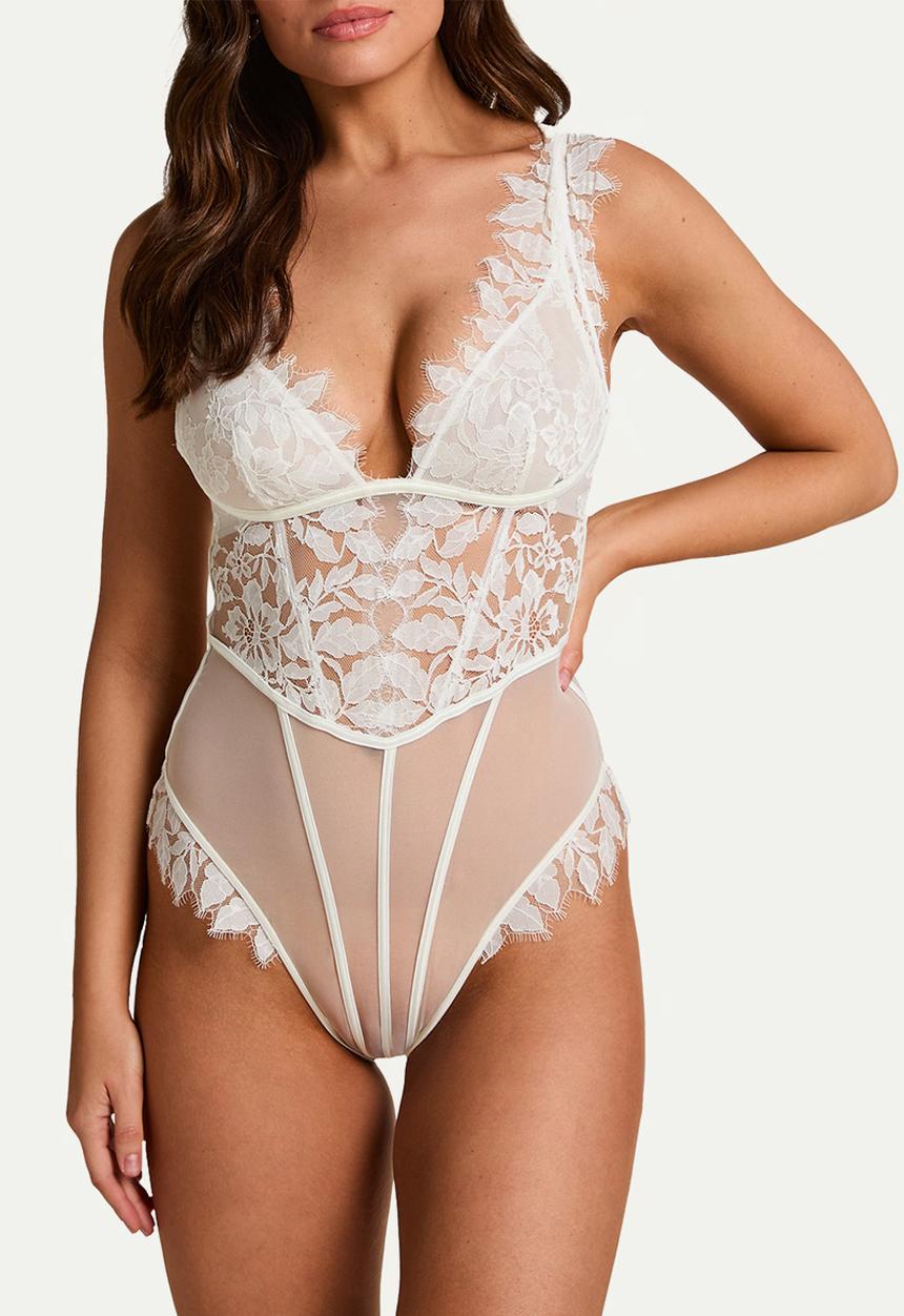 Hunkemoller - Grace bodysuit - snow white