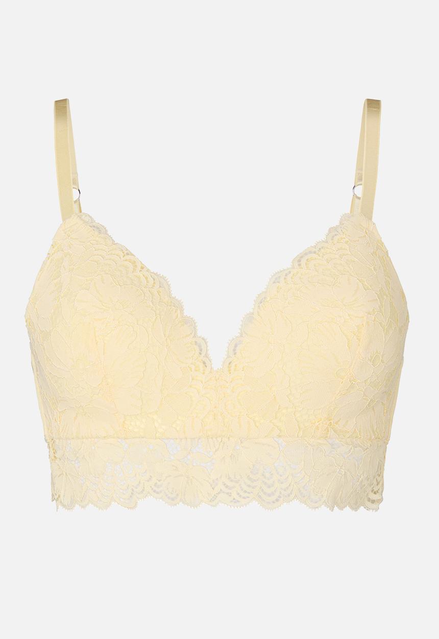 Hunkemoller - Andrea non wired pp - anise flower