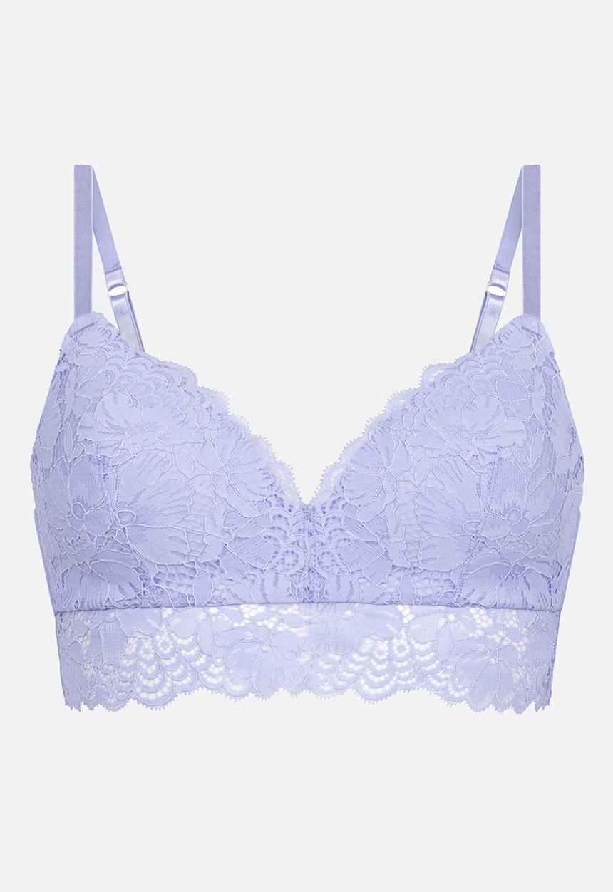 Hunkemoller - Andrea non wired pp - baby lavender