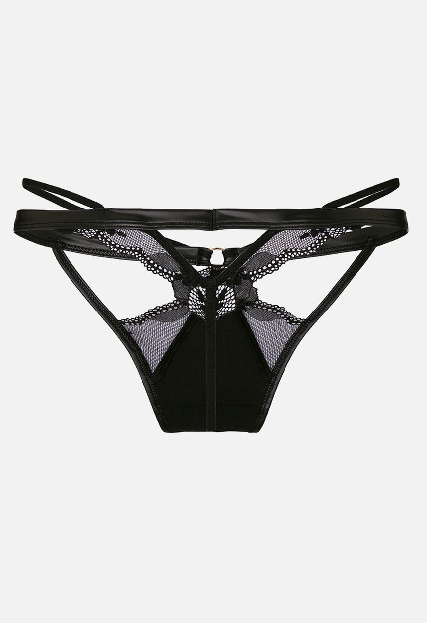 Hunkemoller - Ilenia hl string tr - caviar