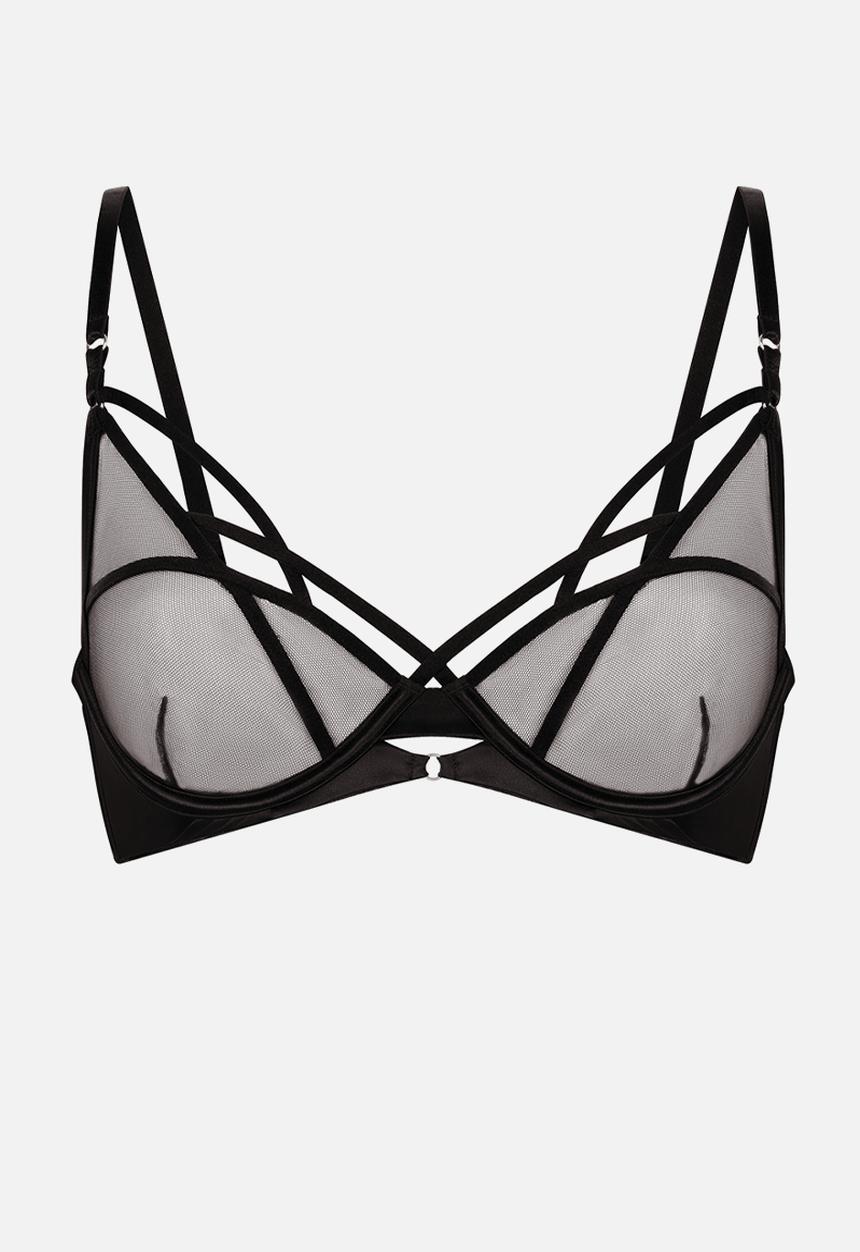 Hunkemoller - Jana up bra - caviar