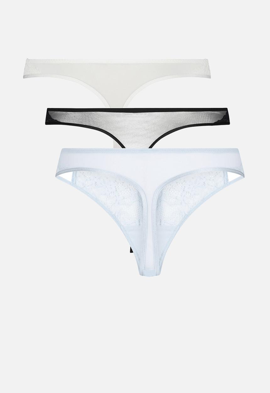 Hunkemoller - 3 Pack briar string r - multi