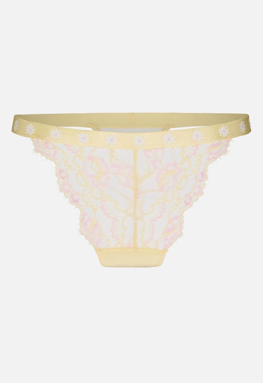 Hunkemoller - Kiss string l - anise flower