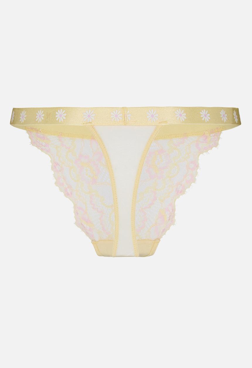 Hunkemoller - Kiss string l - anise flower