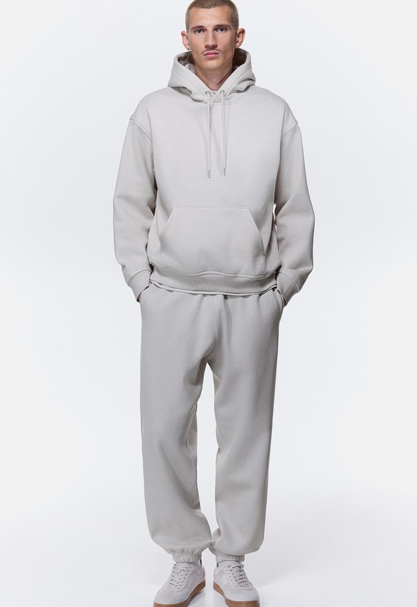 H&M - Relaxed fit sweatpants - light grey
