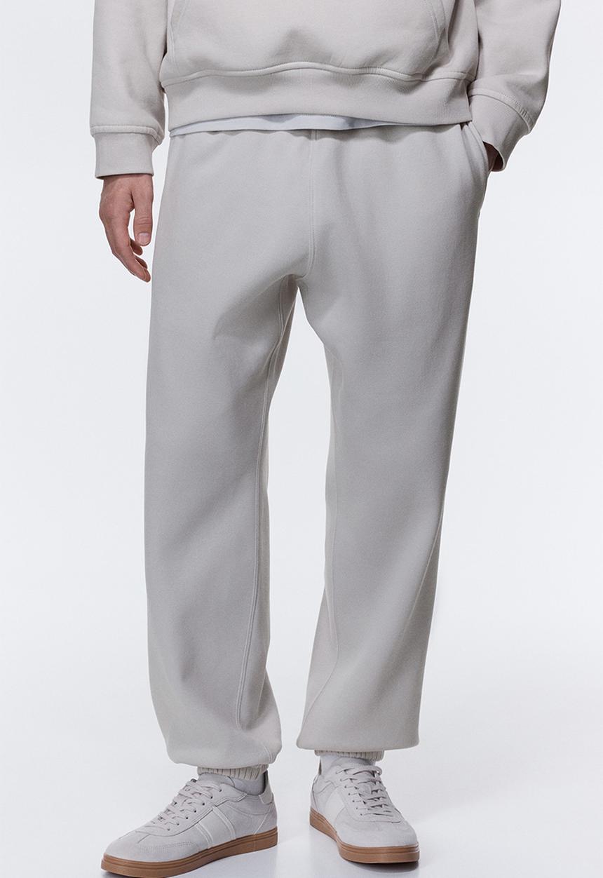 H&M - Relaxed fit sweatpants - light grey