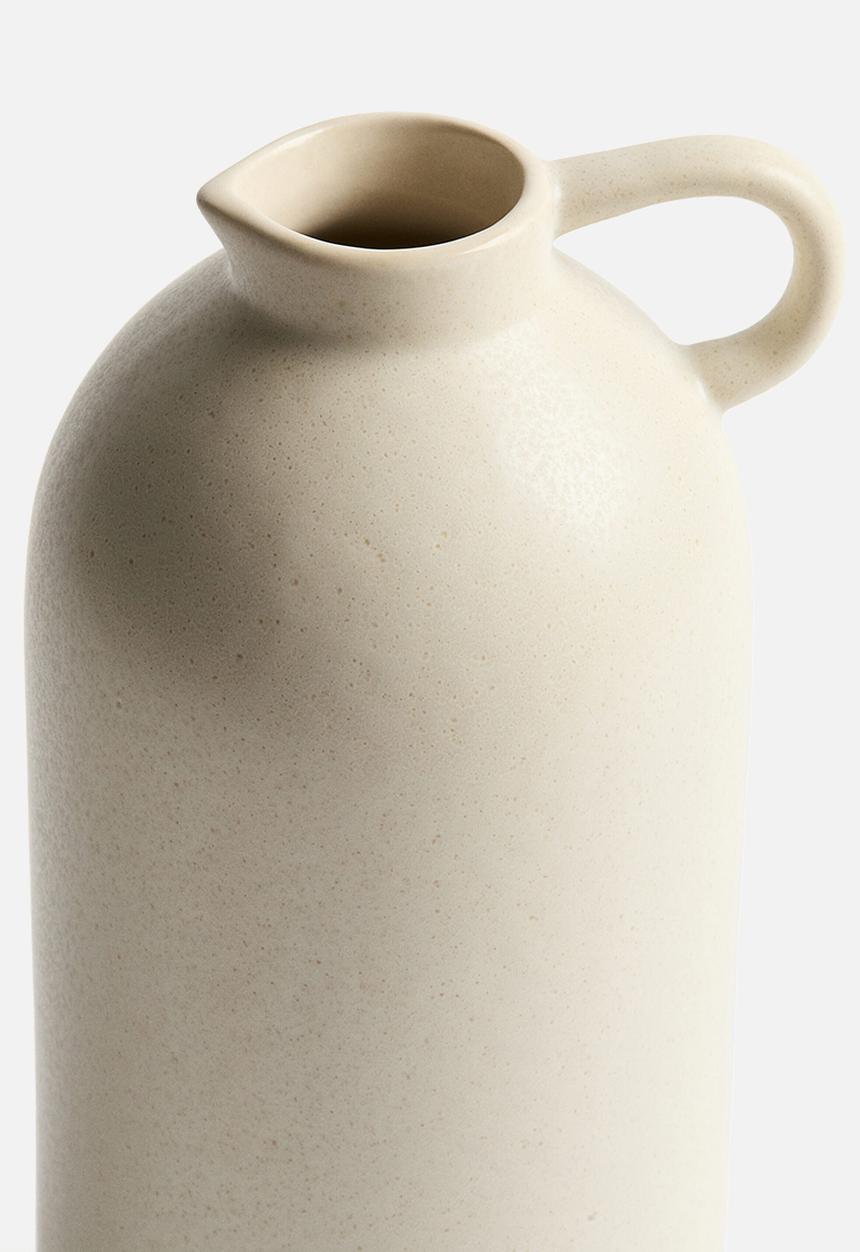 H&M - Reactive-glaze oil bottle - light beige