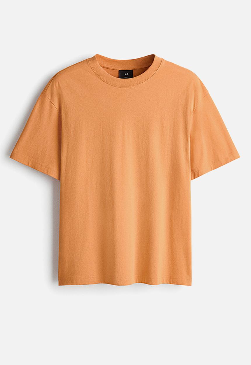 H&M - Relaxed fit t-shirt - orange