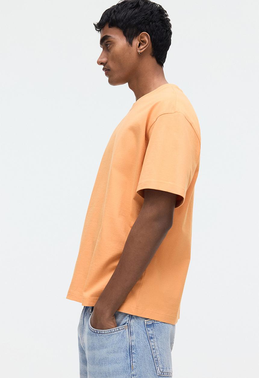 H&M - Relaxed fit t-shirt - orange