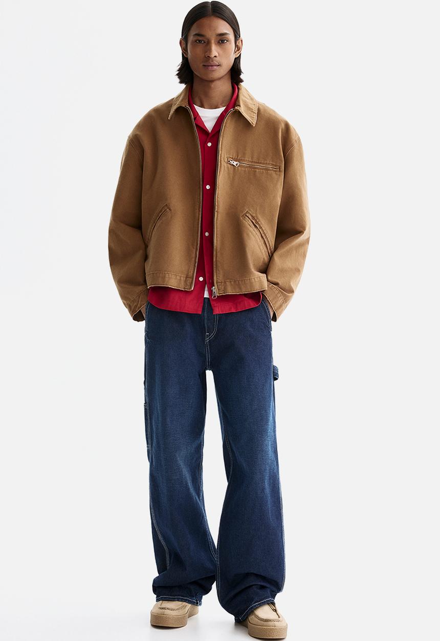 H&M - Collared jacket - dark beige