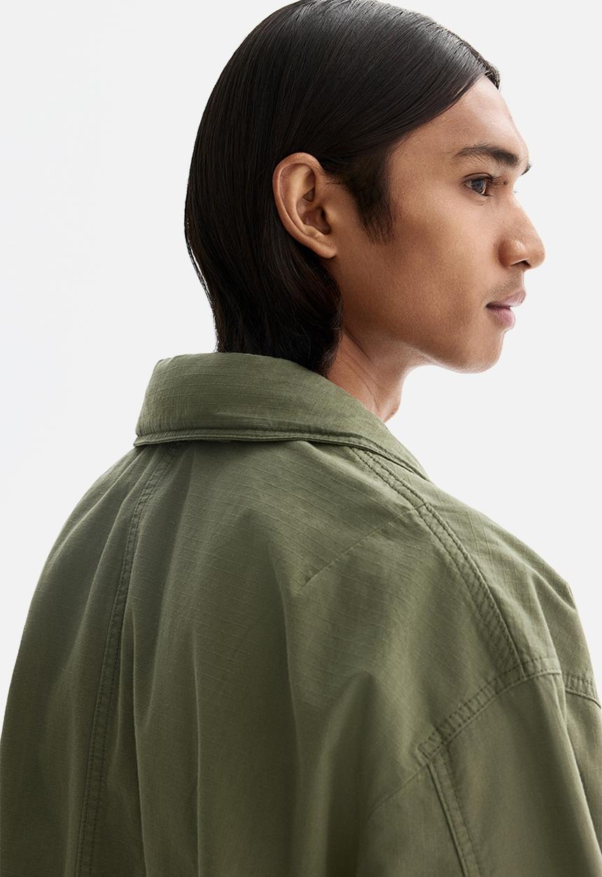 H&M - Cargo jacket - khaki green