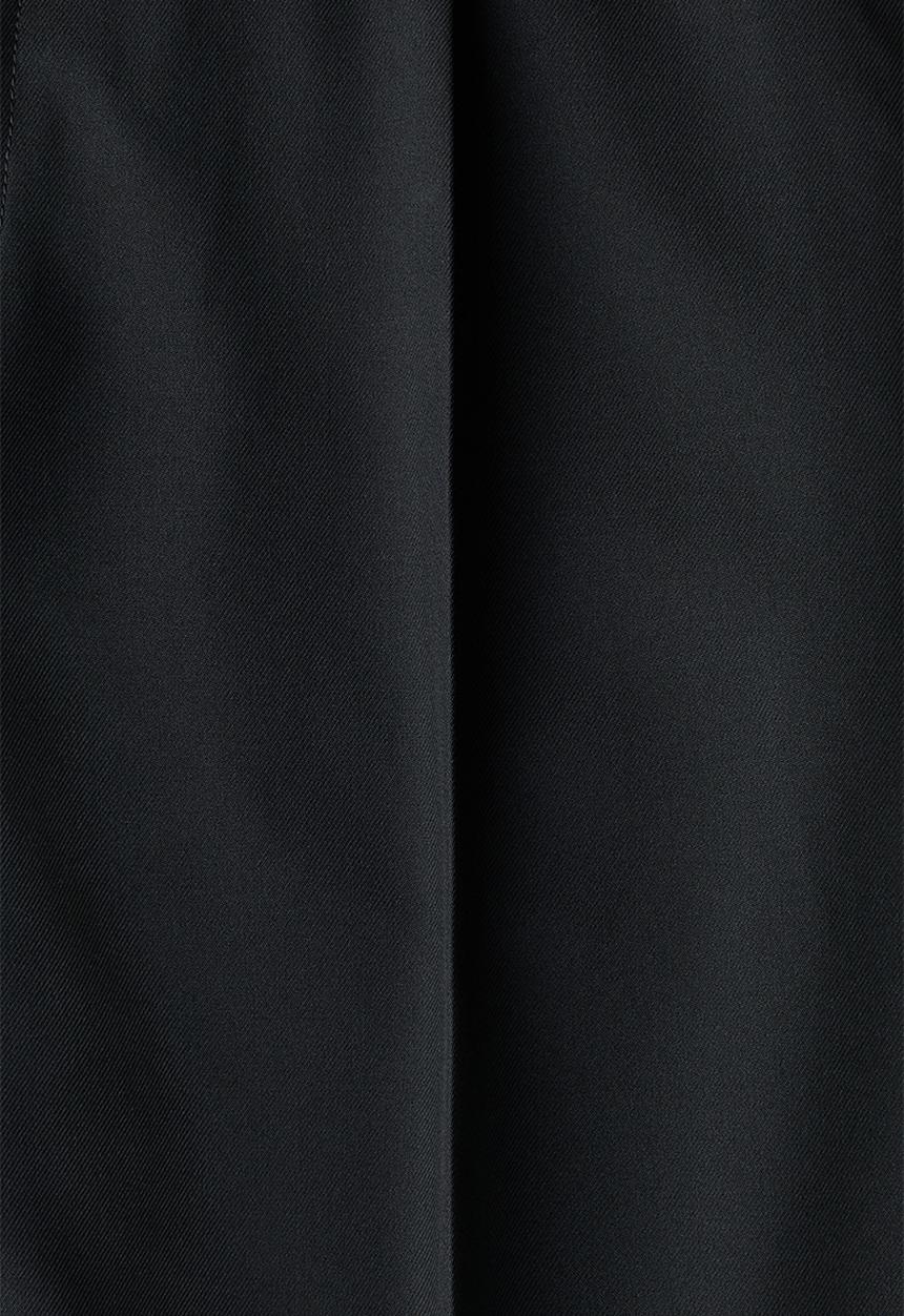 H&M - Loose fit tailored trousers - black
