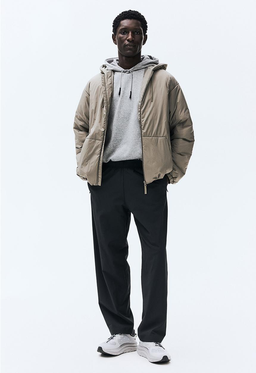 H&M - Regular fit track pants with drymove™ - dark grey