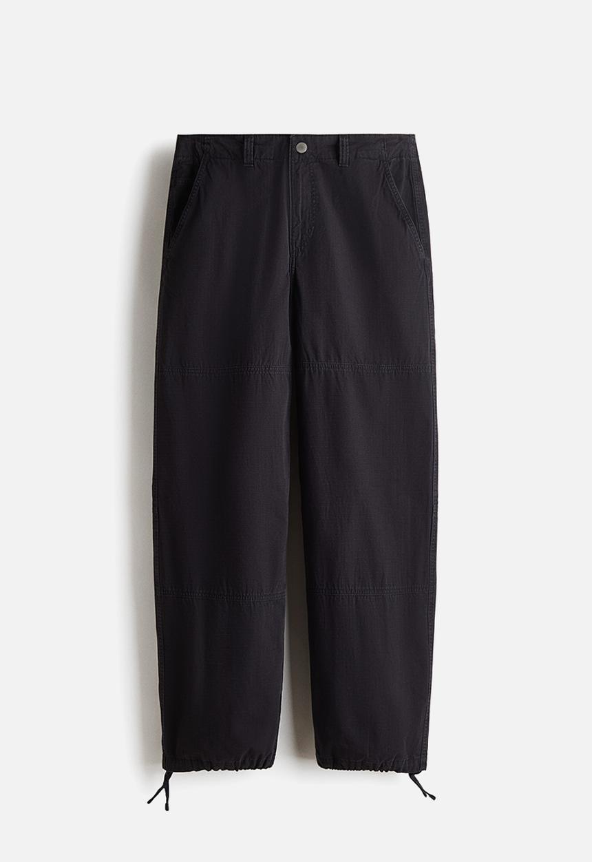 H&M - Relaxed fit trousers - dark grey