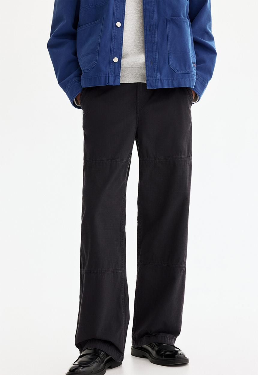 H&M - Relaxed fit trousers - dark grey