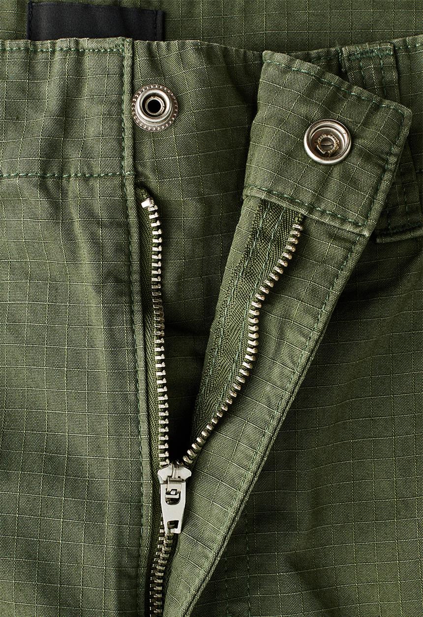 H&M - Relaxed fit trousers - khaki green