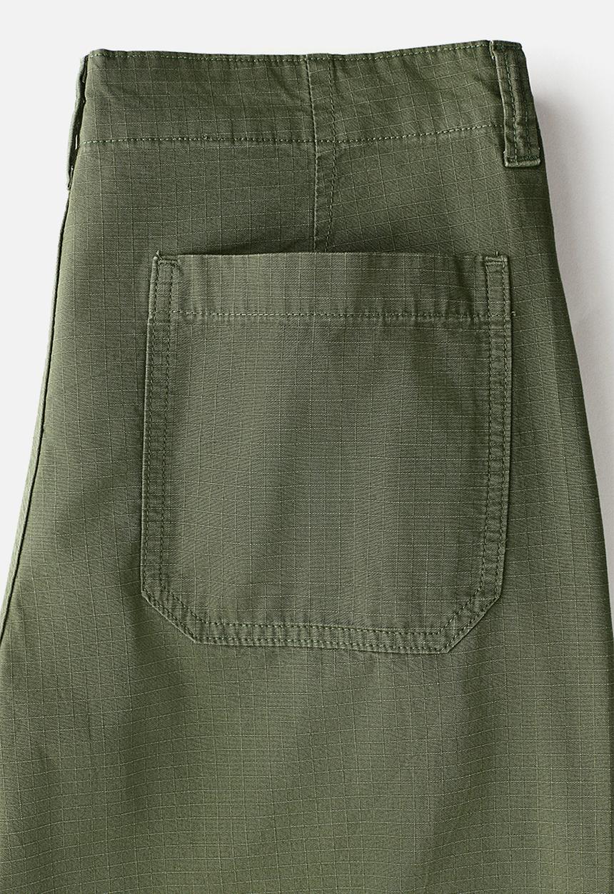 H&M - Relaxed fit trousers - khaki green