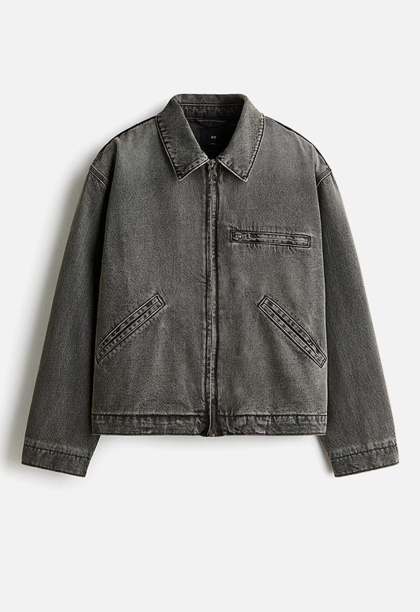 H&M - Denim jacket - grey