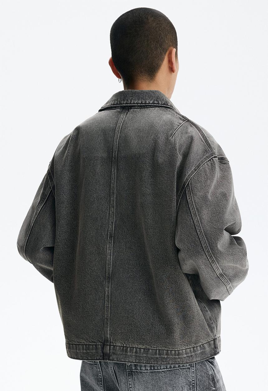 H&M - Denim jacket - grey