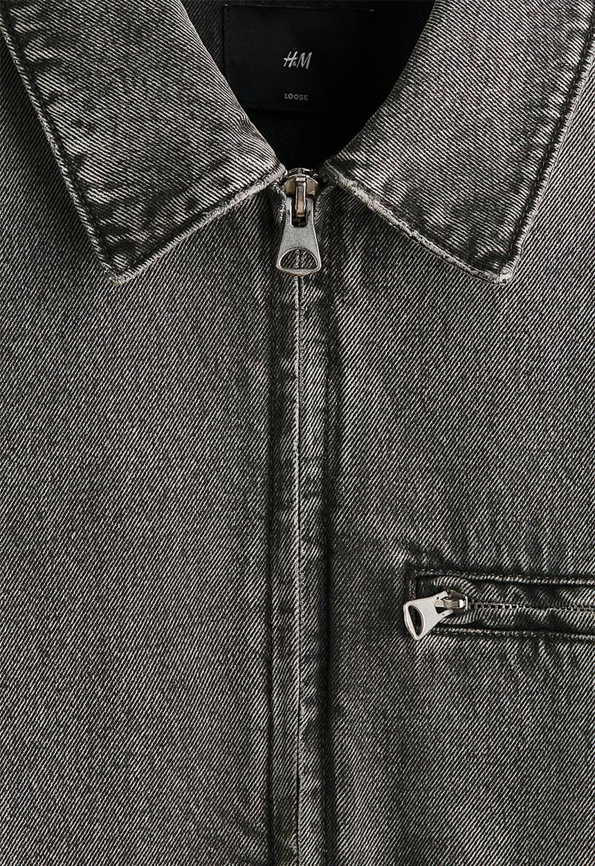 H&M - Denim jacket - grey