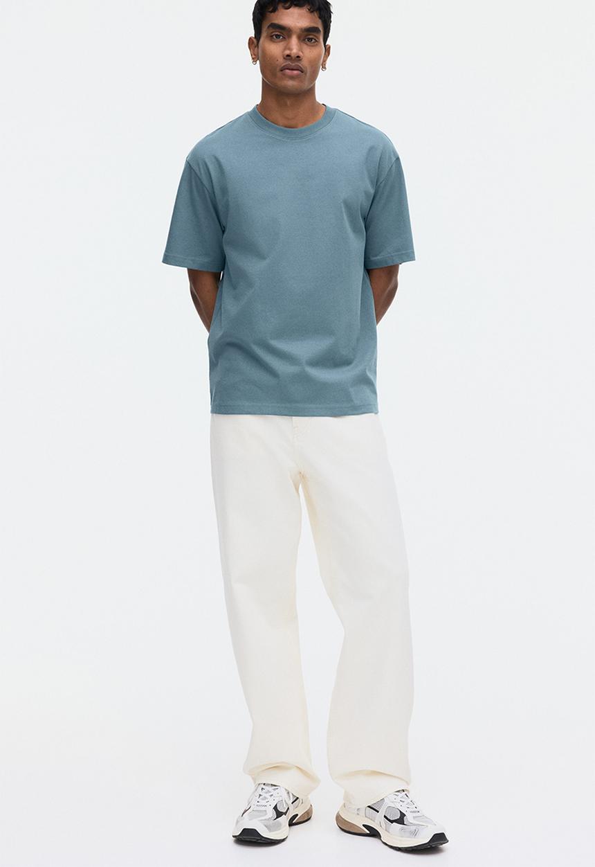 H&M - Coolmax®  relaxed fit t-shirt - teal