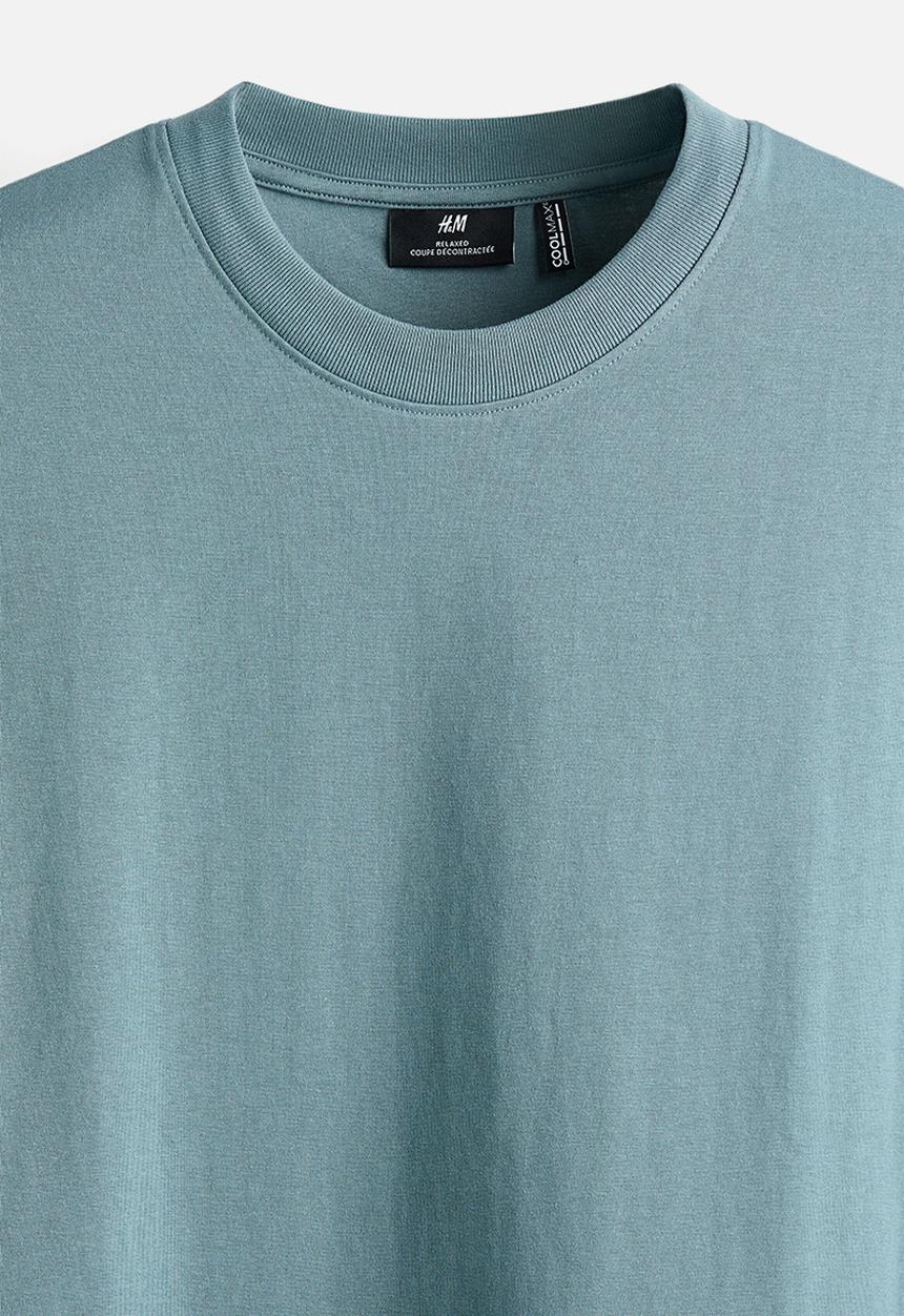 H&M - Coolmax®  relaxed fit t-shirt - teal