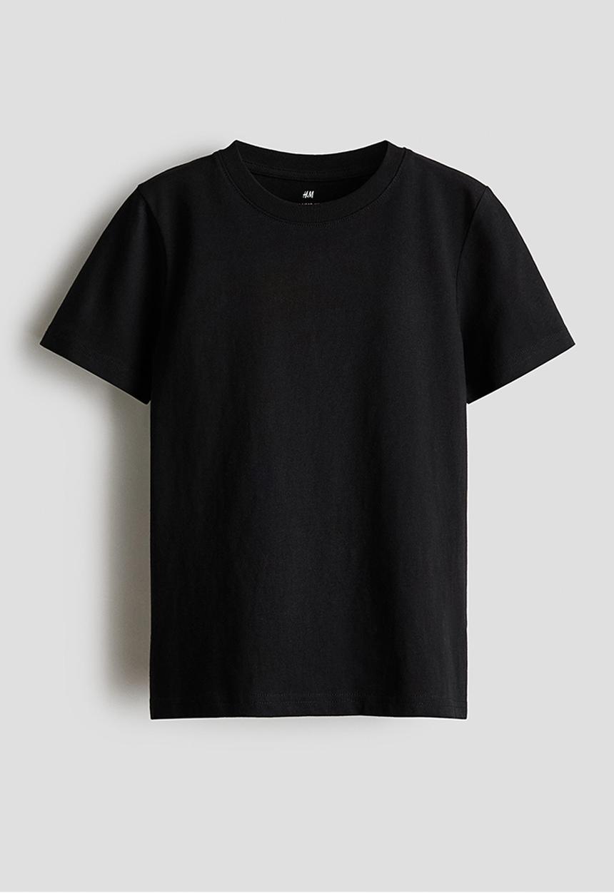H&M - Cotton t-shirt - black