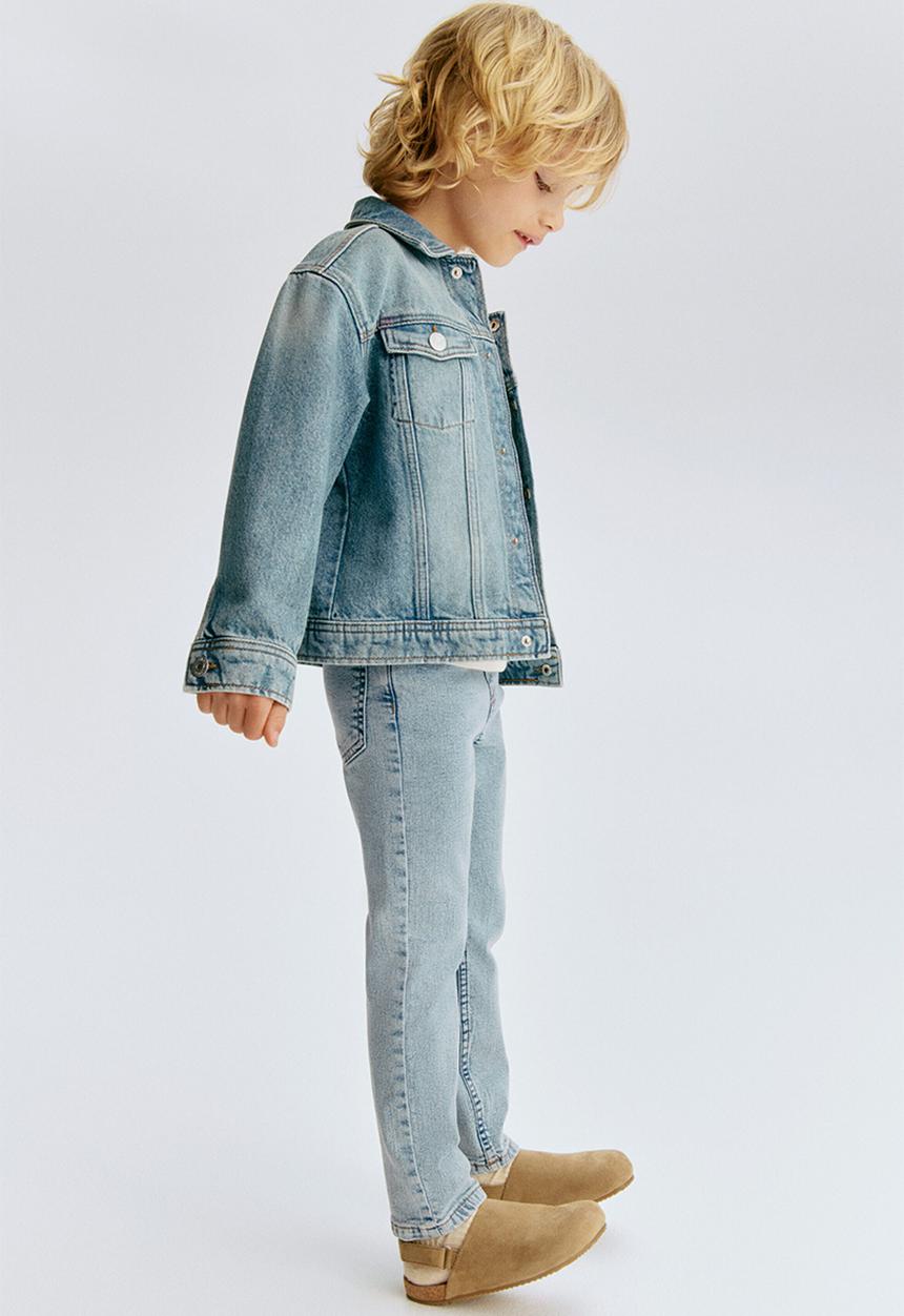 H&M - Superstretch slim fit jeans - light denim blue