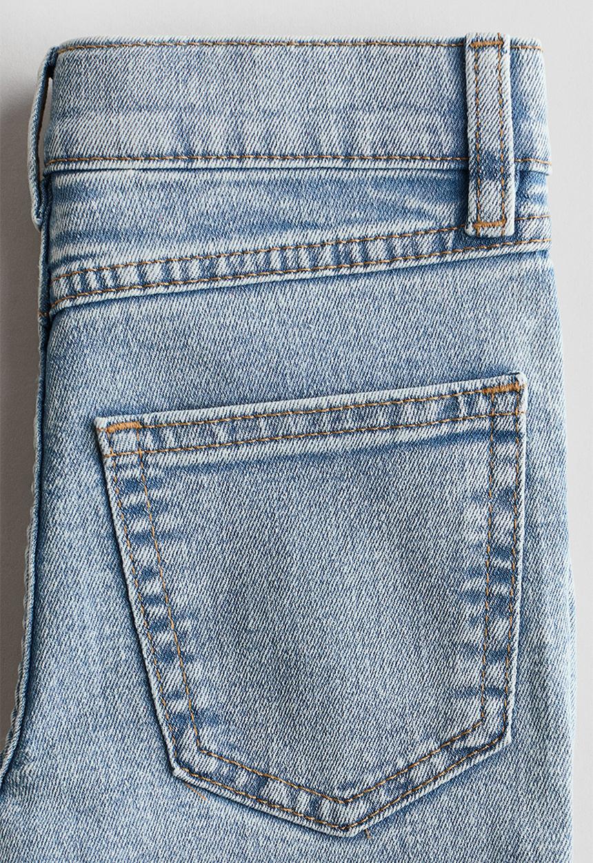 H&M - Superstretch slim fit jeans - light denim blue