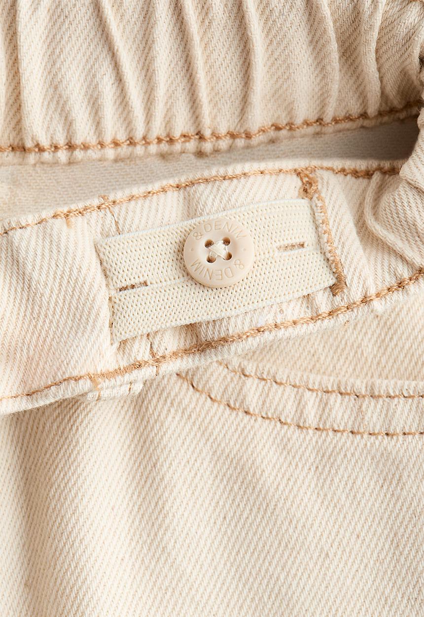 H&M - Loose fit jeans - light beige
