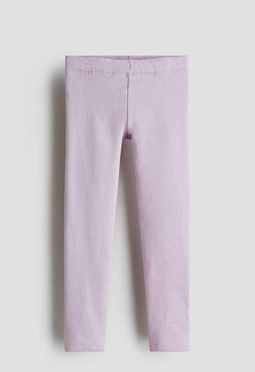 H&M - Brushed-inside leggings - light purple