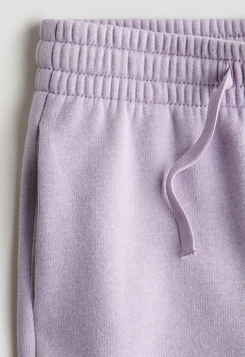 H&M - Brushed-inside joggers - light purple