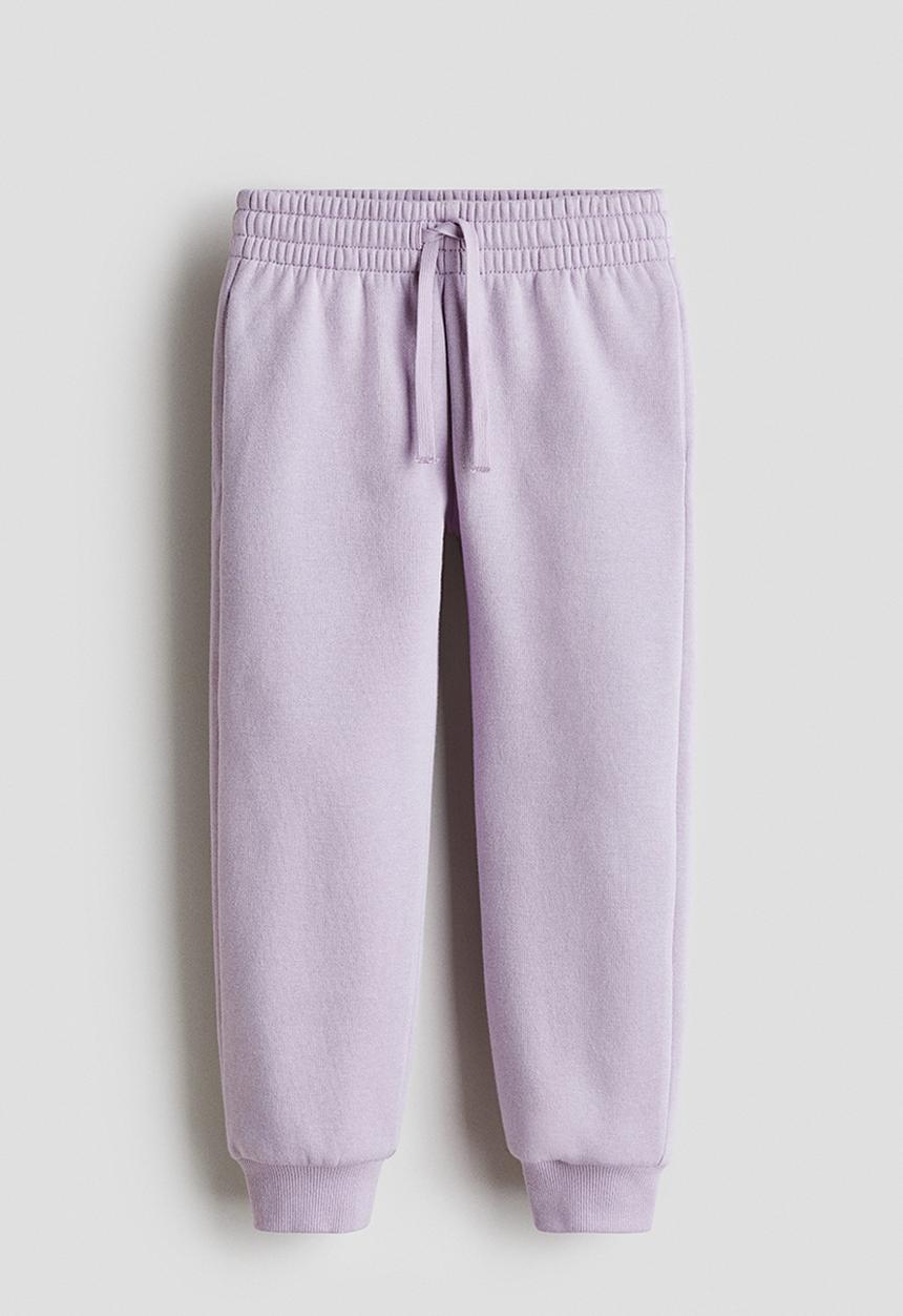 H&M - Brushed-inside joggers - light purple