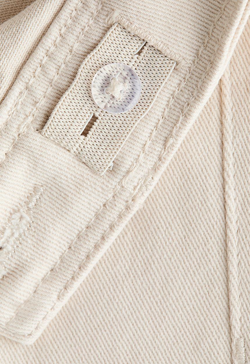 H&M - Flared trousers - light beige