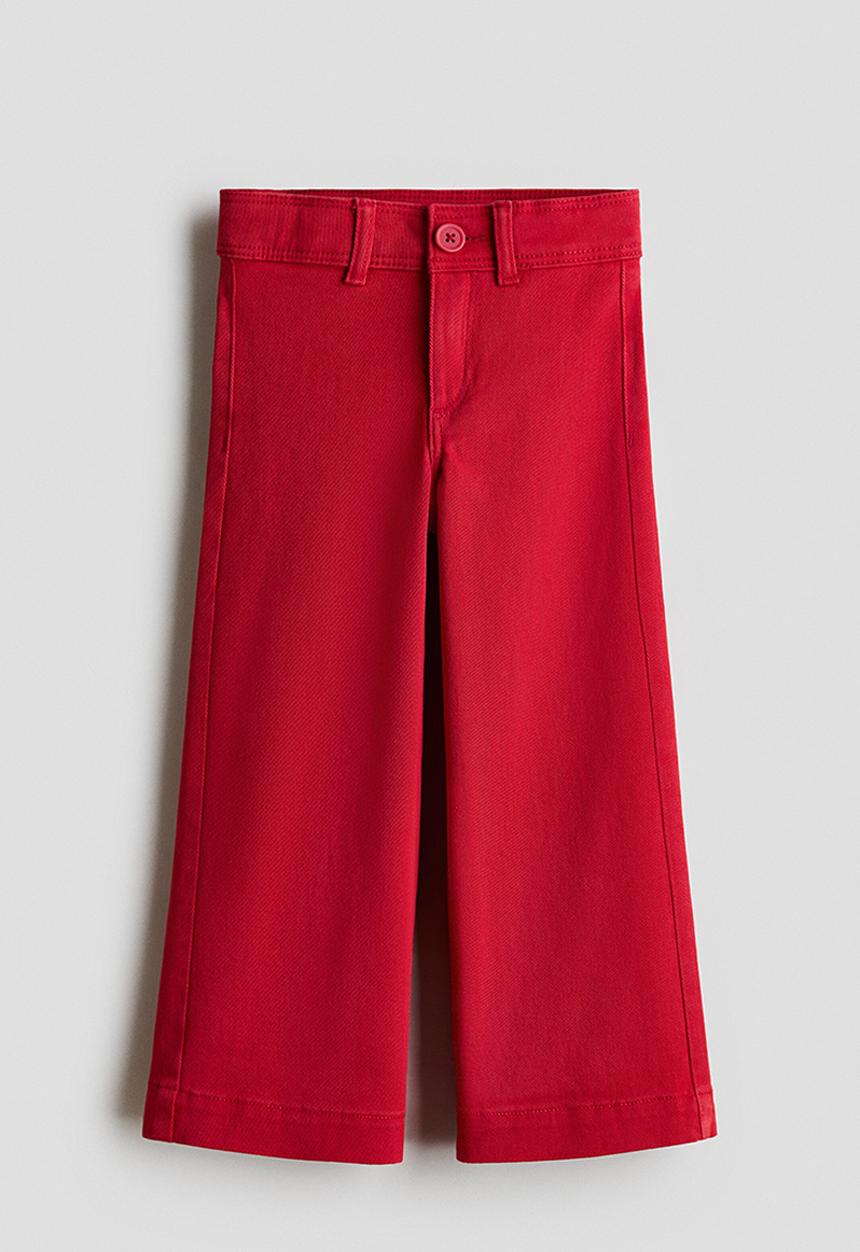 H&M - Flared trousers - red