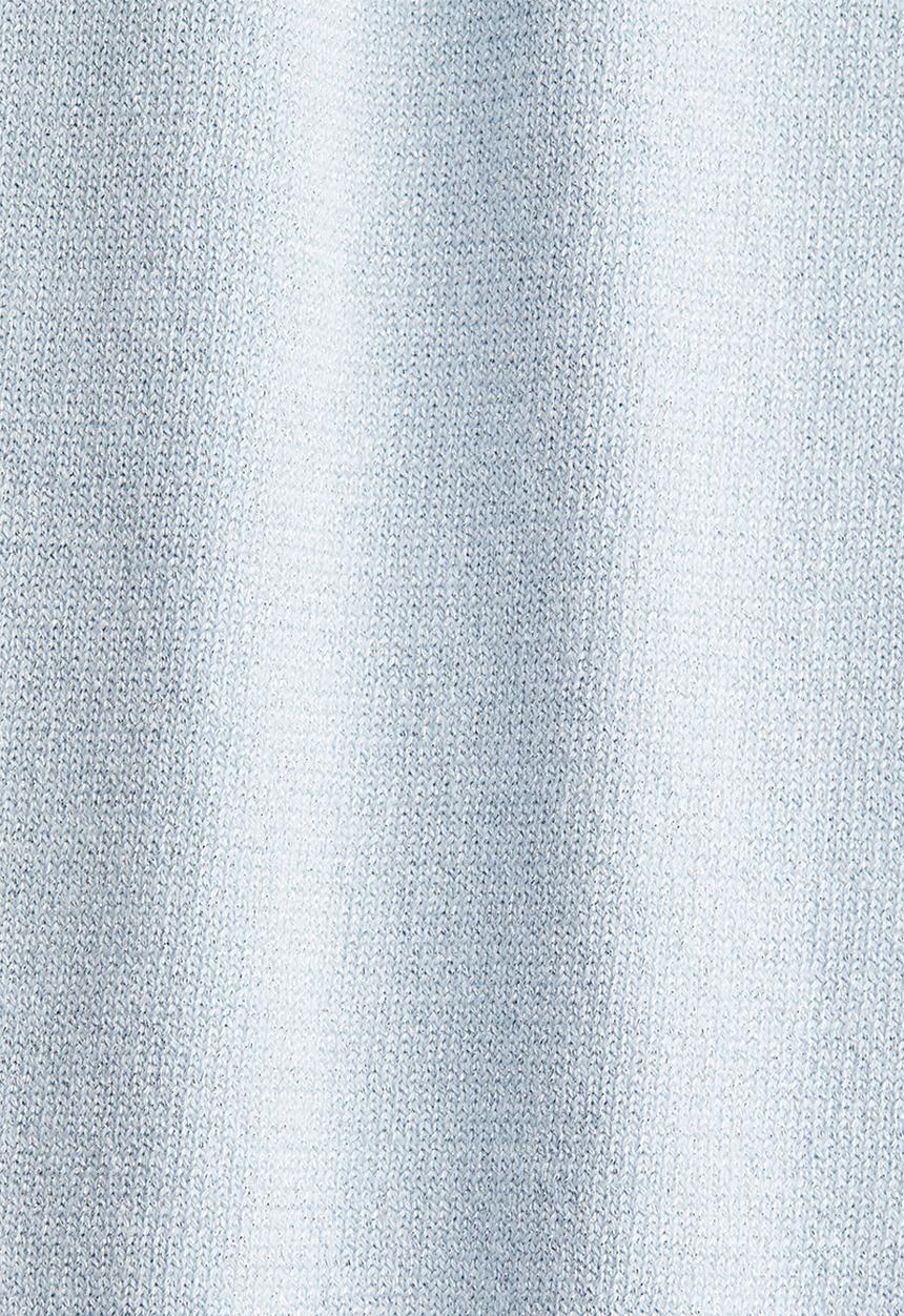 H&M - Fine-knit glittery leggings - light blue