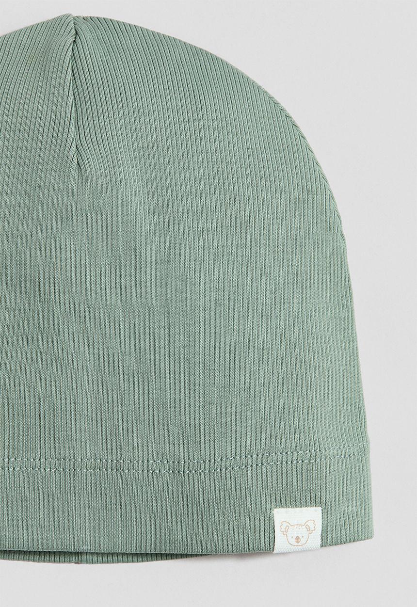 H&M - Cotton jersey beanie - dusty green