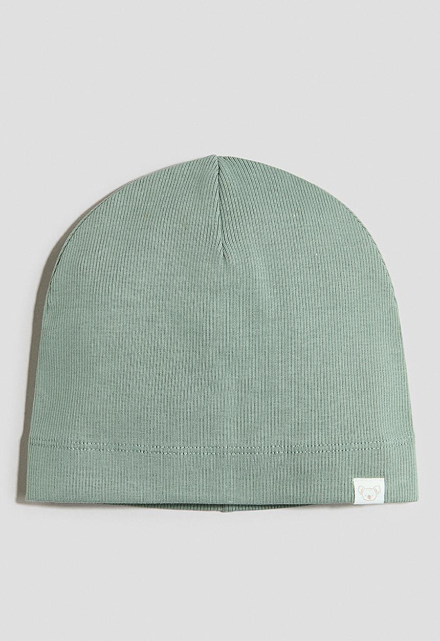 H&M - Cotton jersey beanie - dusty green