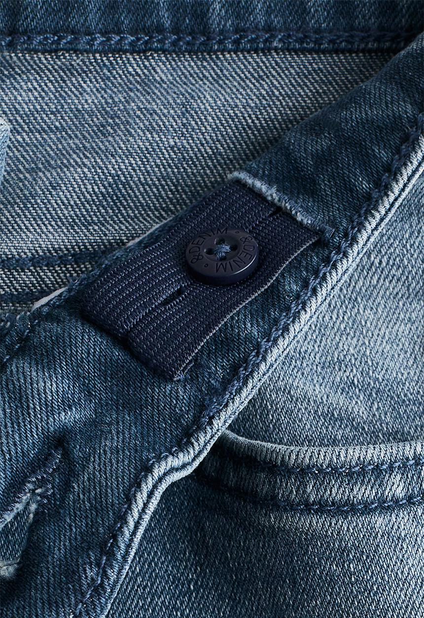 H&M - Baggy fit bootcut leg jeans - denim blue