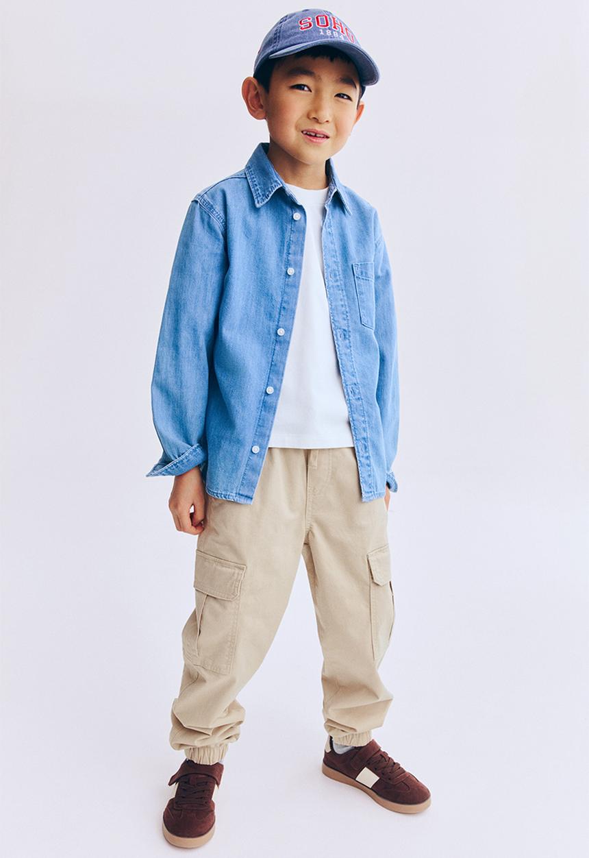 H&M - Cargo trousers - beige