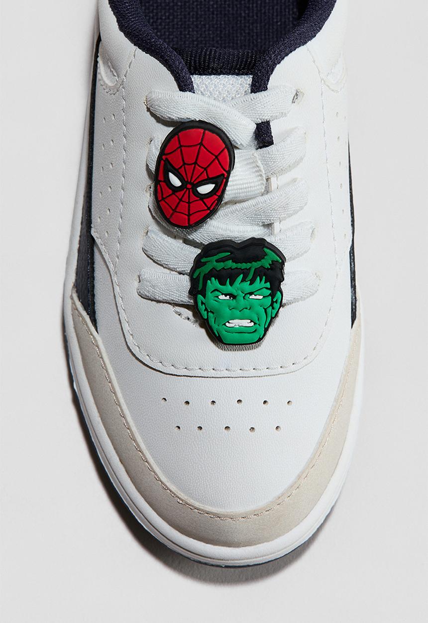 H&M - Trainers - white/marvel comics