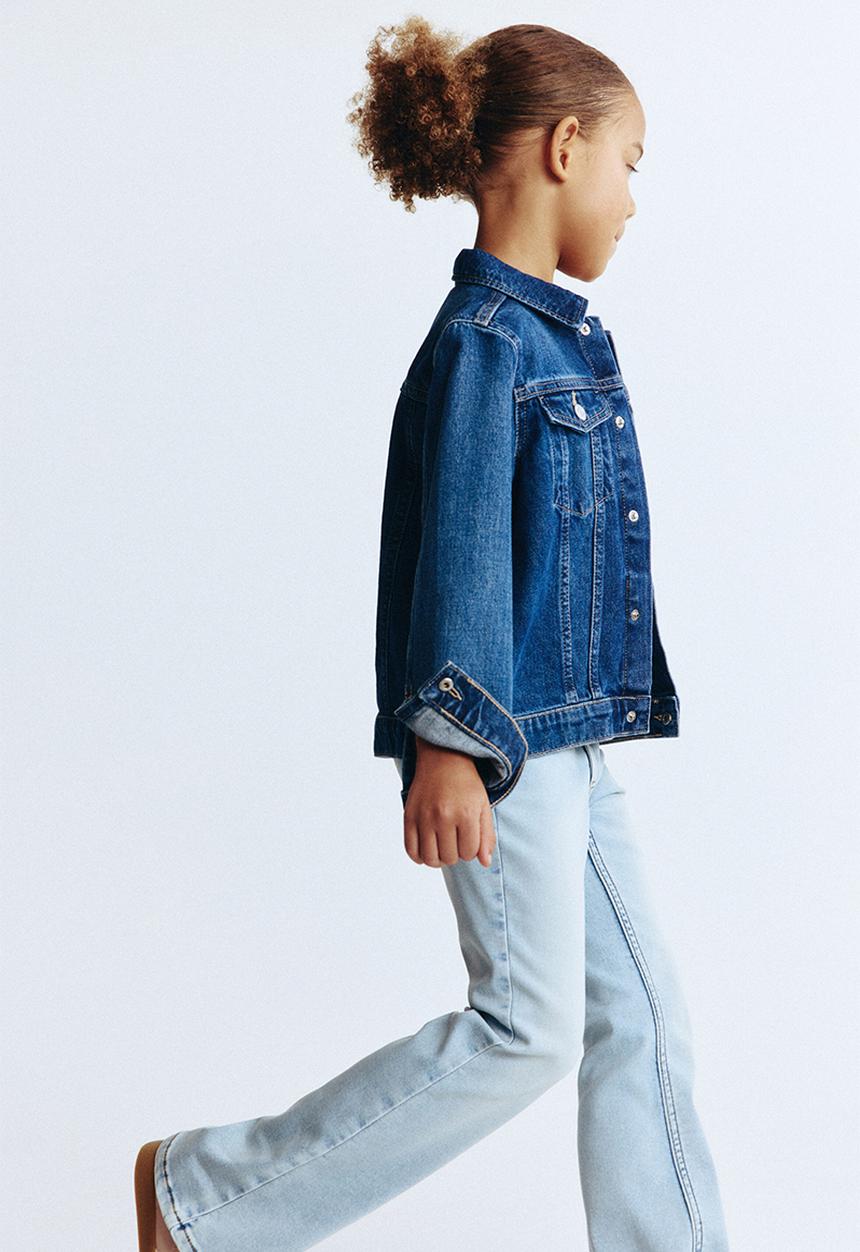 H&M - Super soft flared leg jeans - light denim blue