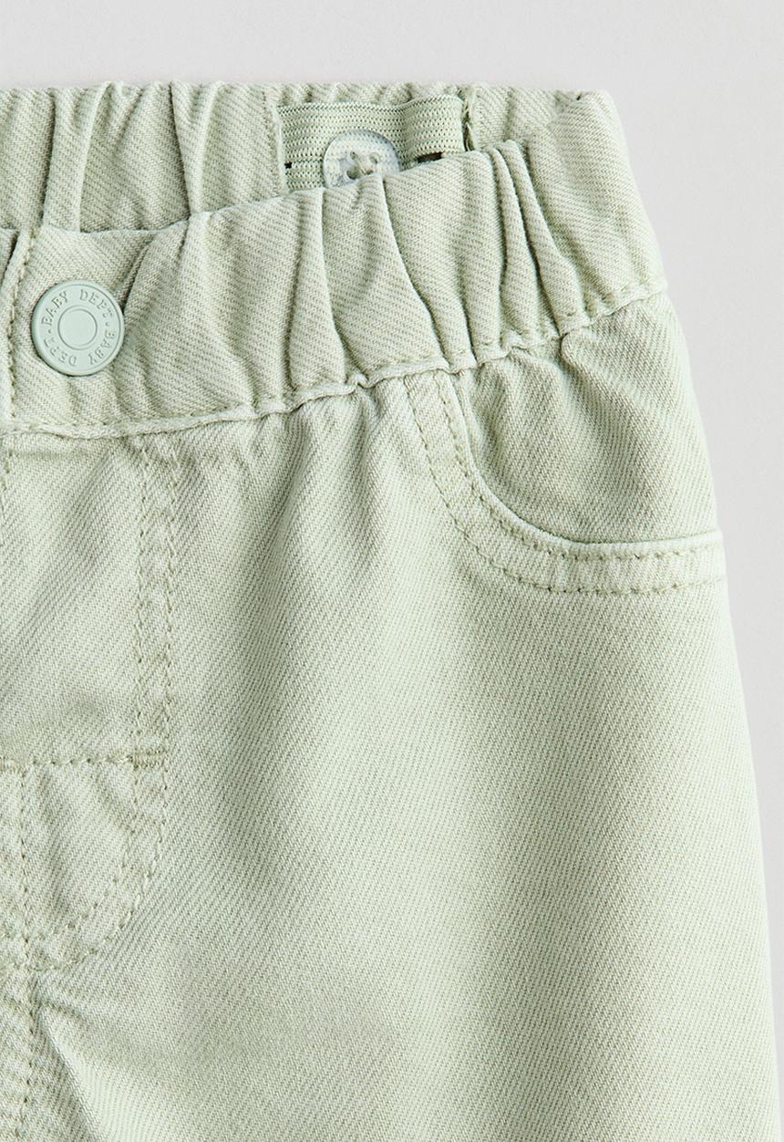 H&M - Cotton trousers - light green